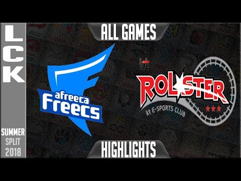 AFS vs KT Highlights ALL GAMES | LCK Summer 2018 Week 1 Day 5 | Afreeca Freecs vs KT Rolster