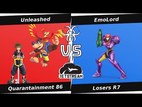 Quarantainment 86 Losers R7 - Unleashed (Sora, Banjo) Vs EmoLord (Samus) - SSBU