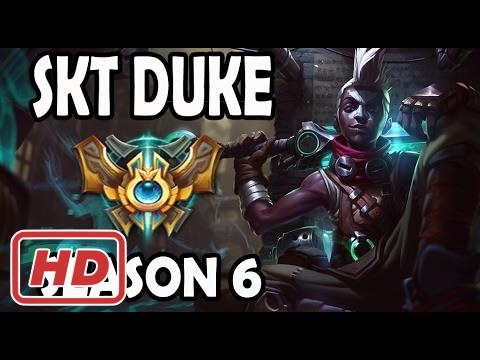 SKT T1 Duke Ekko vs Shen TOP Ranked Challenger Korea