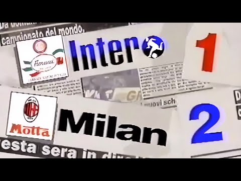 Inter-Milan 1:2, 1993/94 - Domenica Sportiva 