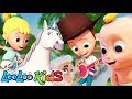 She'll be Coming Round the Mountain  -  LooLoo Kids Nursery Rhymes for Kids