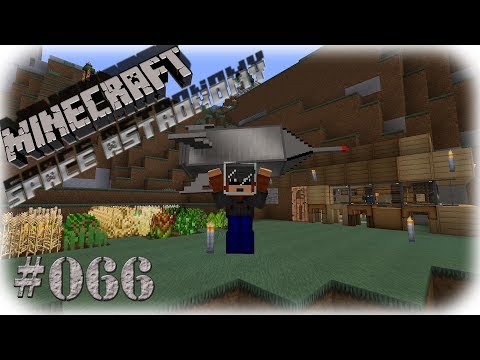 Die Rakete ist fertig :)  - #066 💎 Minecraft Space Astronomy 💎  Feed The Beast Modpack