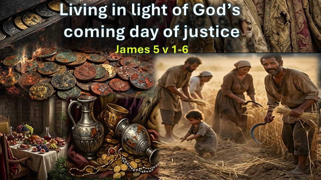 Book of James: "Living in light of God's coming Day of Justice" - Chapter 5 v 1 - 6 (11th Oct 2026)