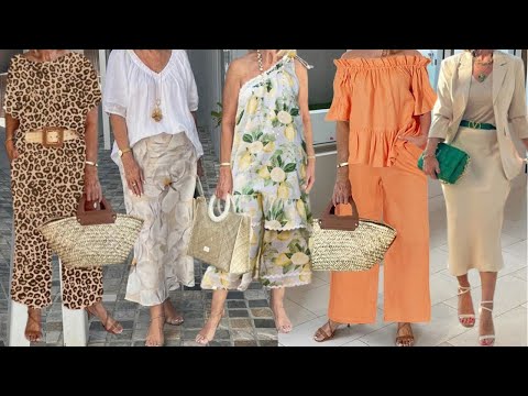 ROPA DE MODA COMODA Y CASUAL PARA MUJERES QUE PASAN LOS 50 60 70 0 80 AÑOS
