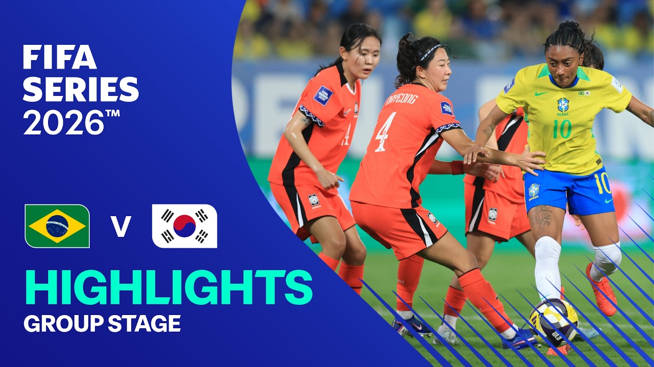 Brazil vs South Korea Highlights