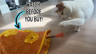 Review & Demo Of This Interactive Cat Toy