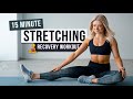 Day 21 15 MIN Recovery Stretch Yoga Workout Mobility No Equipment No Repeat