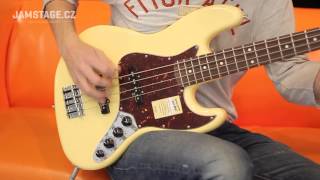 Video thumbnail for Fender Deluxe Active Jazz Bass - Vintage White (Jaryn Janek) by Music City CZ