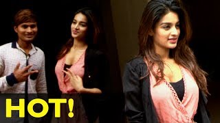 Nidhi Agerwal Snapped Post Munna Michael Success