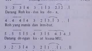 Download lagu Nyanyian Tabernakel Glory No 610. Datang Roh Kudus Ku Doa mp3