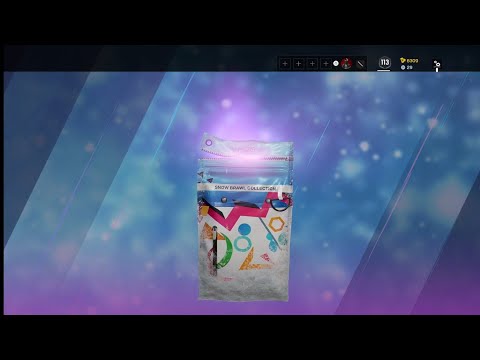 Snow Brawl event pack opening - Rainbow Six Siege