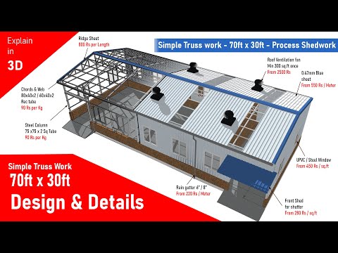 30 Ft Truss Cost