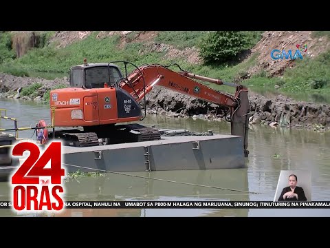 Paglalagay ng dike sa gilid ng Marikina River, paglilinis ng drainage, at water pumps,… 24 Oras