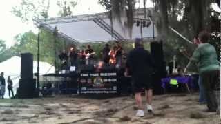 ACME Rhythm and Blues and the FZB Horns performs Crossfire by Stevie Ray Vaughn
