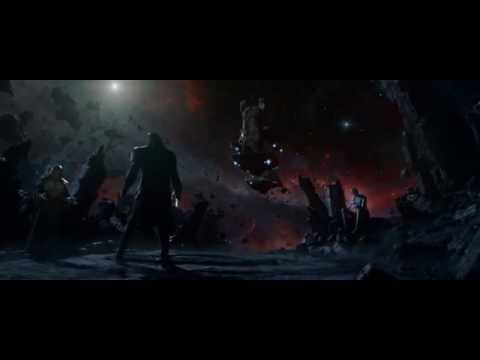 Guardiani della galassia - le parole intimidatorie di Thanos