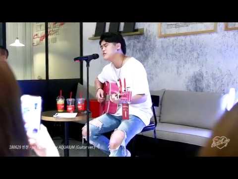 [FANCAM] 180629 빈첸 - pitiful + 어디야 + AQUARIUM (Guitar ver.)