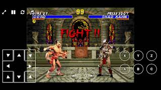 Ultimate Mortal Kombat Trilogy Sega Genesis gameplay Goro(2)