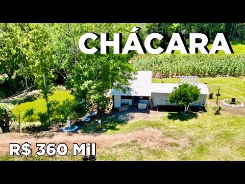 CHÁCARA À VENDA EM SNATA CATARINA RIO FRUTAS NATUREZA R$360mil