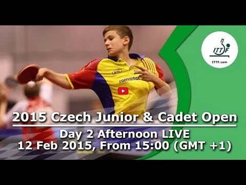2015 Czech Junior & Cadet Open - Day 2 Afternoon LIVE