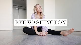 MOVING VLOG #3 | Leaving Washington DC + Empty Apartment Tour