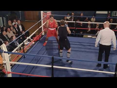 Oxford Vs Cambridge Varsity Boxing 2023. Max Jenkins Vs Kiran Kang.(2)