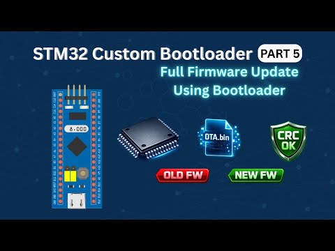 STM32 Custom Bootloader (Part 5): Full Firmware Update Using Bootloader