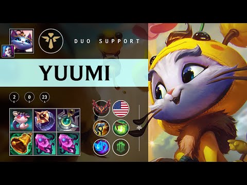 Yuumi Support vs Brand - NA Grandmaster Patch 25.24