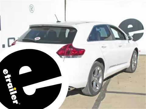 etrailer | 2014 Toyota Venza Curt Trailer Hitch Receiver: Complete Installation