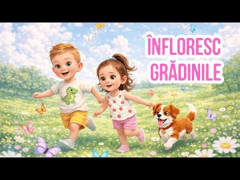 🌸 Înfloresc Grădinile | Cântec de Primăvară pentru Copii