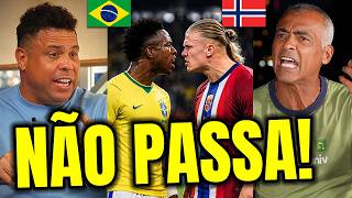 🚨 A NORUEGA PODE ELIMINAR O BRASIL? OLHA O QUE RONALDO E ROMÁRIO DISSERAM