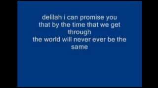 Hey there delilah- lyrics