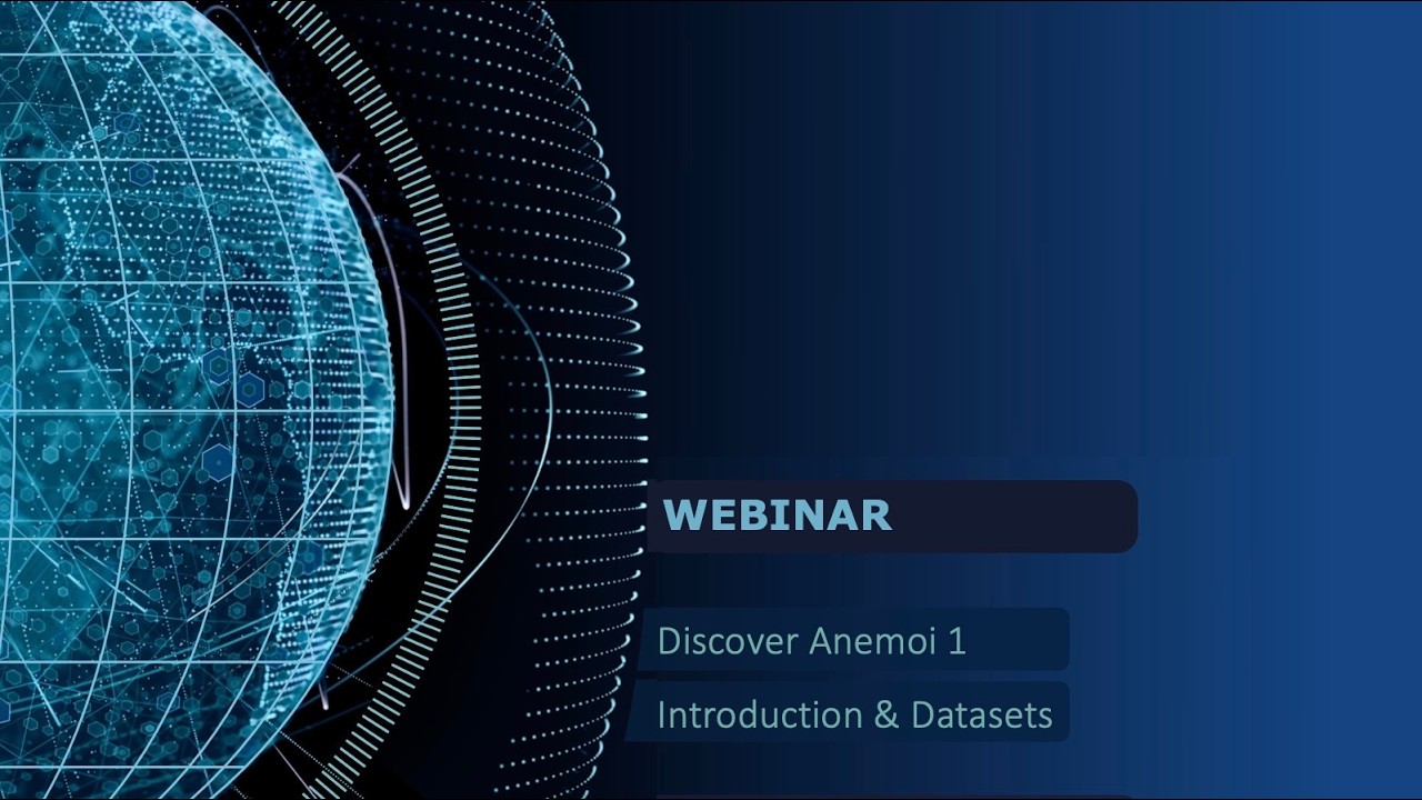Discover Anemoi 2026 1: Introduction and Datasets