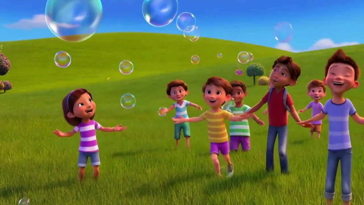 [Bubbly Bubble Fun – Kids Nursery Rhyme 🫧✨]#childrensrhymes #bubbles