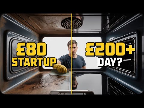 Start an Oven Cleaning Business: Start This for Under £300 - low-cost business idea