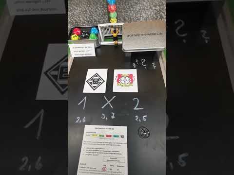 Bor. M'gladbach - Bayer Leverkusen "Die beste Wett' ⚽ - mit Würfelset🎲"! Die Sportwetten-Würfel.de