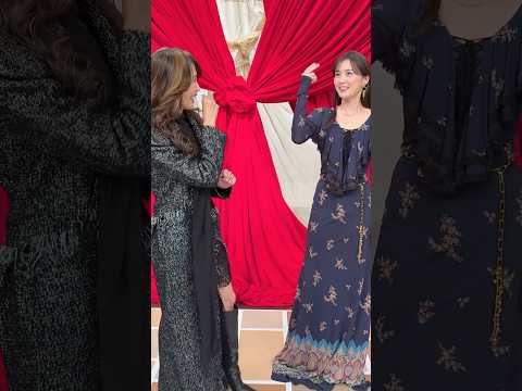 ❤️目と目で通じ合う👀あの振り付けを #工藤静香 さん直々にレクチャー いただきました！ありがとうございました ✨✨♪ MUGO・ん…色っぽい#FNS歌謡祭 2025 #生田絵梨花