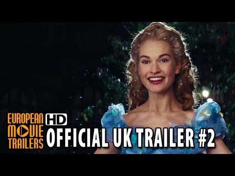 Cinderella Official UK Trailer #2 (2015) - Lily James, Richard Madden HD