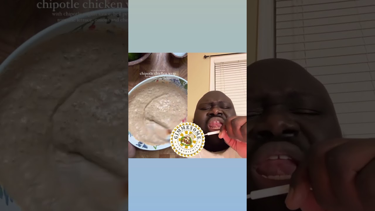 Chipotle chicken wrap - Chef: Iramfoodstory #foodrecipe #shortsvideo #reaction #chipotle tle