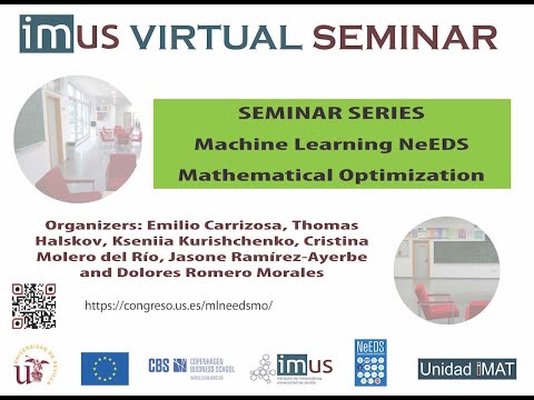 Machine Learning NeEDS Mathematical Optimization with Dr Francisco Jesús Rodríguez Ruiz
