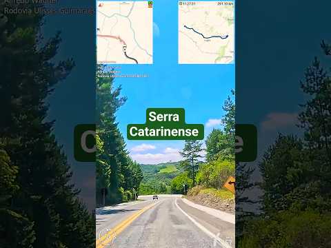 Dirigindo até a Serra Cararinense 🇧🇷 | Erval Velho ➜ Alfredo Wagner