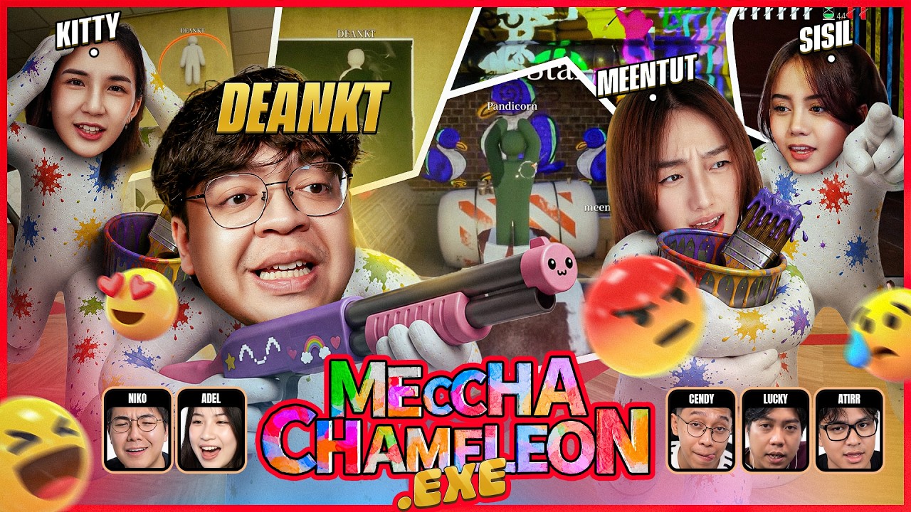 MECCHA CHAMELEON EXE || AKU ADALAH KAKTUS 🌵  OBVIOUS 😱 HAI AKU GRAFFITI 🎨