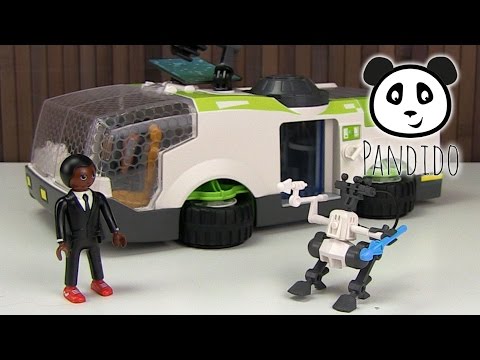 PLAYMOBIL Super 4 - Techno Chameleon with Gene - Let's unbox and play!   Pandido Toys