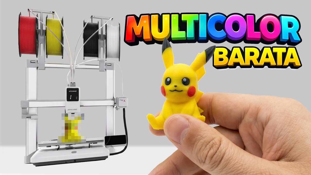La IMPRESORA 3D CHINA y muy BARATA que casi TODOS QUIEREN | Anycubic Kobra X