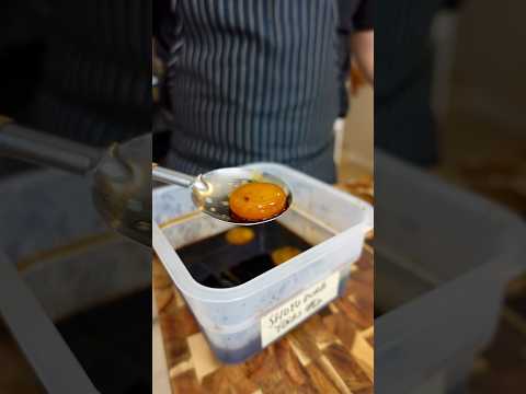 Soy Cured Egg Yolk #eggs #shorts