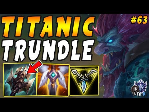 BUGGED TRIPLE Auto Attack with Titanic Trundle TOP Insanely OPOP | Iron IV to Diamond Ep #63