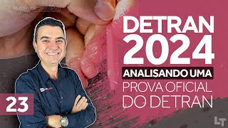 Analisando uma Prova OFICIAL do Detran #23 #legtransito #ronaldocardoso