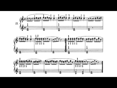 CARL CZERNY - etude No. 17 | Practical Method For Beginners Op. 599