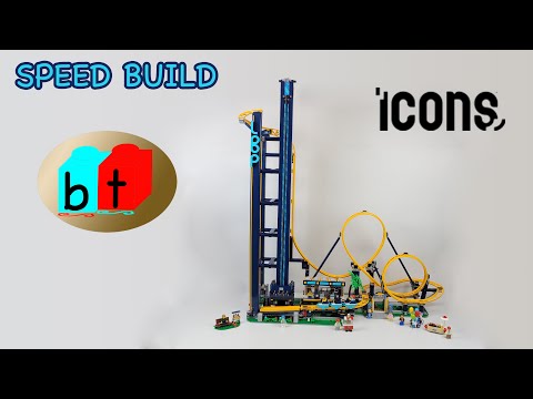 Lego Loop Coaster 10303 Speed Build