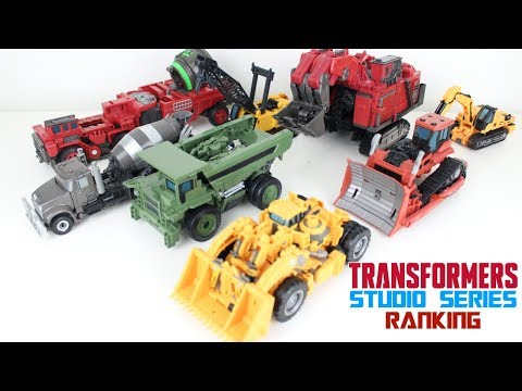 Transformers Studio Series Constructicon Ranking Video