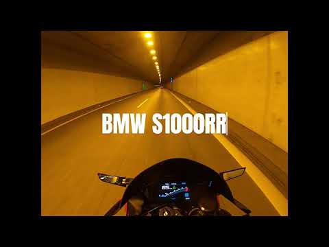 2023 BMW S1000RR Top Speed 300 km/h on German Autobahn